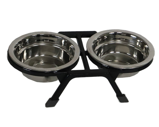 Boon dinnerset pl.+2 Rvs bakken zwart 11,5cm