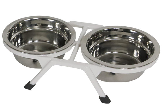 Boon dinnerset pl.+2 Rvs bakken wit 14cm
