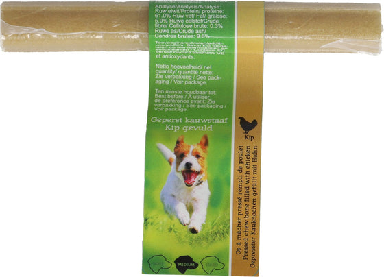 Boon kauwstaaf gevuld kip 13 cm 35-40 gram