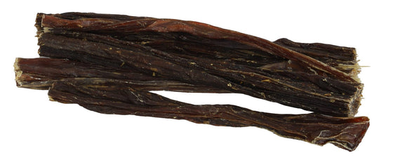 Boon Natuurlijke Snack lam, lamsspaghetti 15 cm, zak a 50 gram.