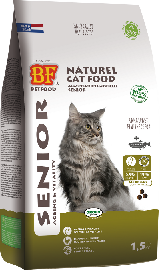 BF Petfood® Senior Kat – 1,5 kg