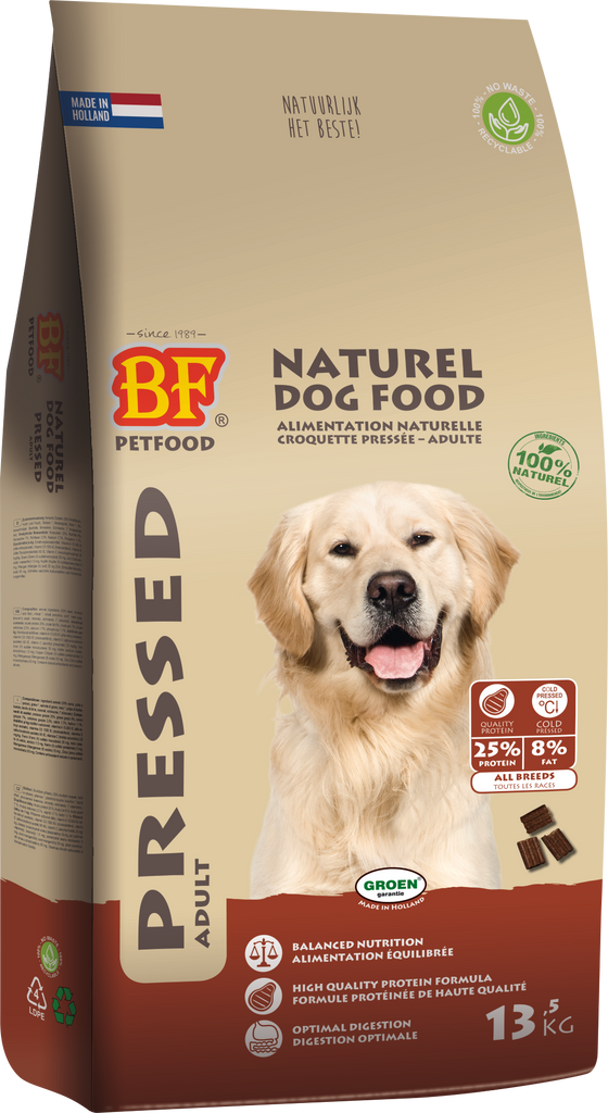 BF Petfood Geperst Adult – 13,5 kg