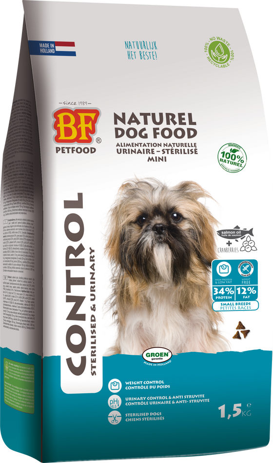 BF Petfood® Control mini – 1,5 kg
