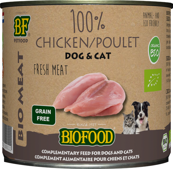 Biofood BIO CHICKEN KAT HOND – 200 g