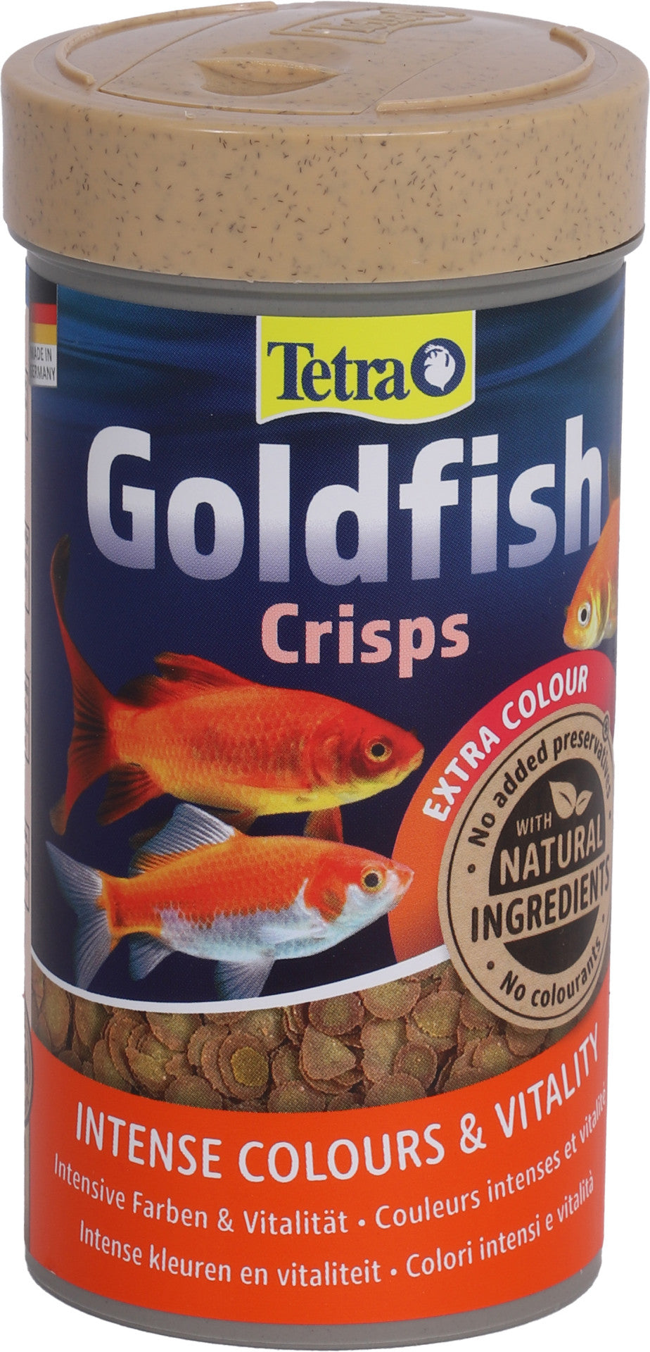 Tetra Goldfish Crisps, 250 ml.