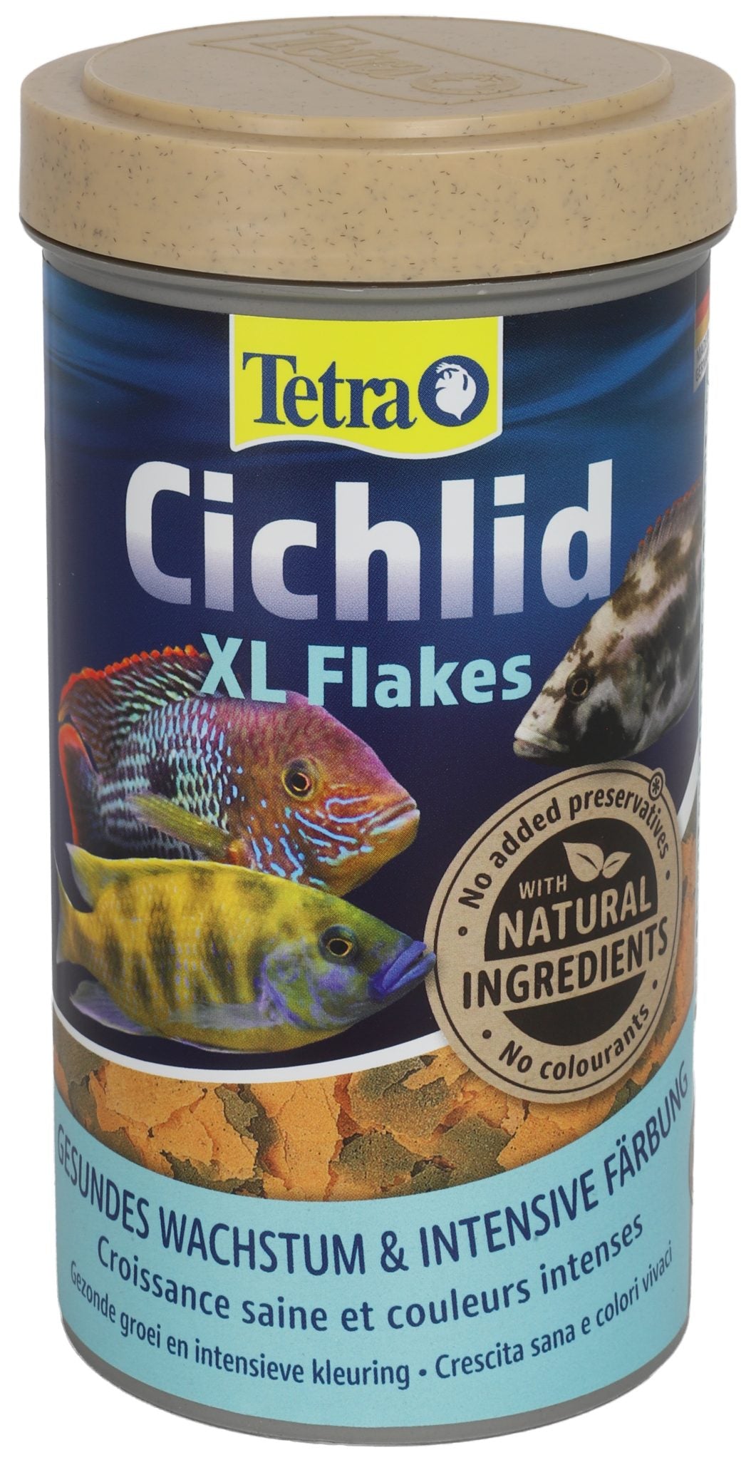 Tetra Cichlid XL-vlokken, 500 ml.