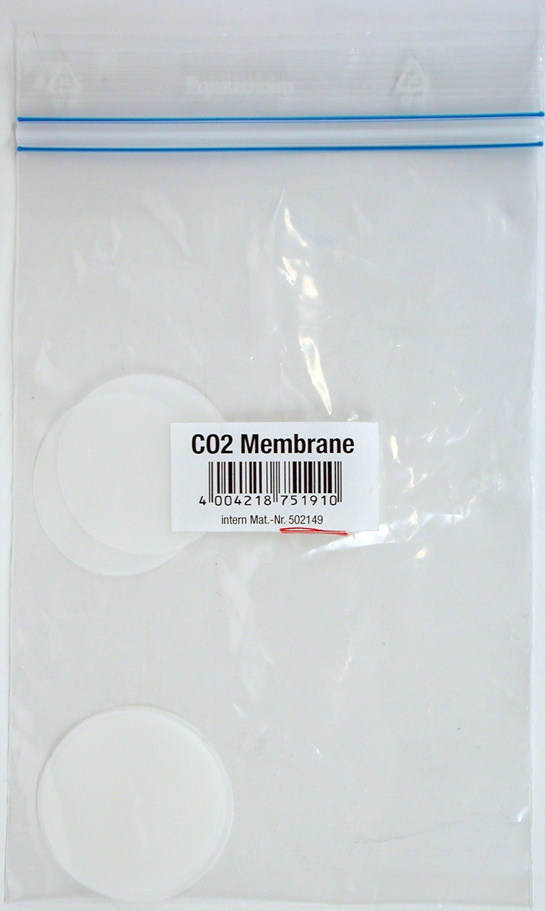 Tetra zeefje voor Tetra CO2-Optimat zak a 10 stuks.