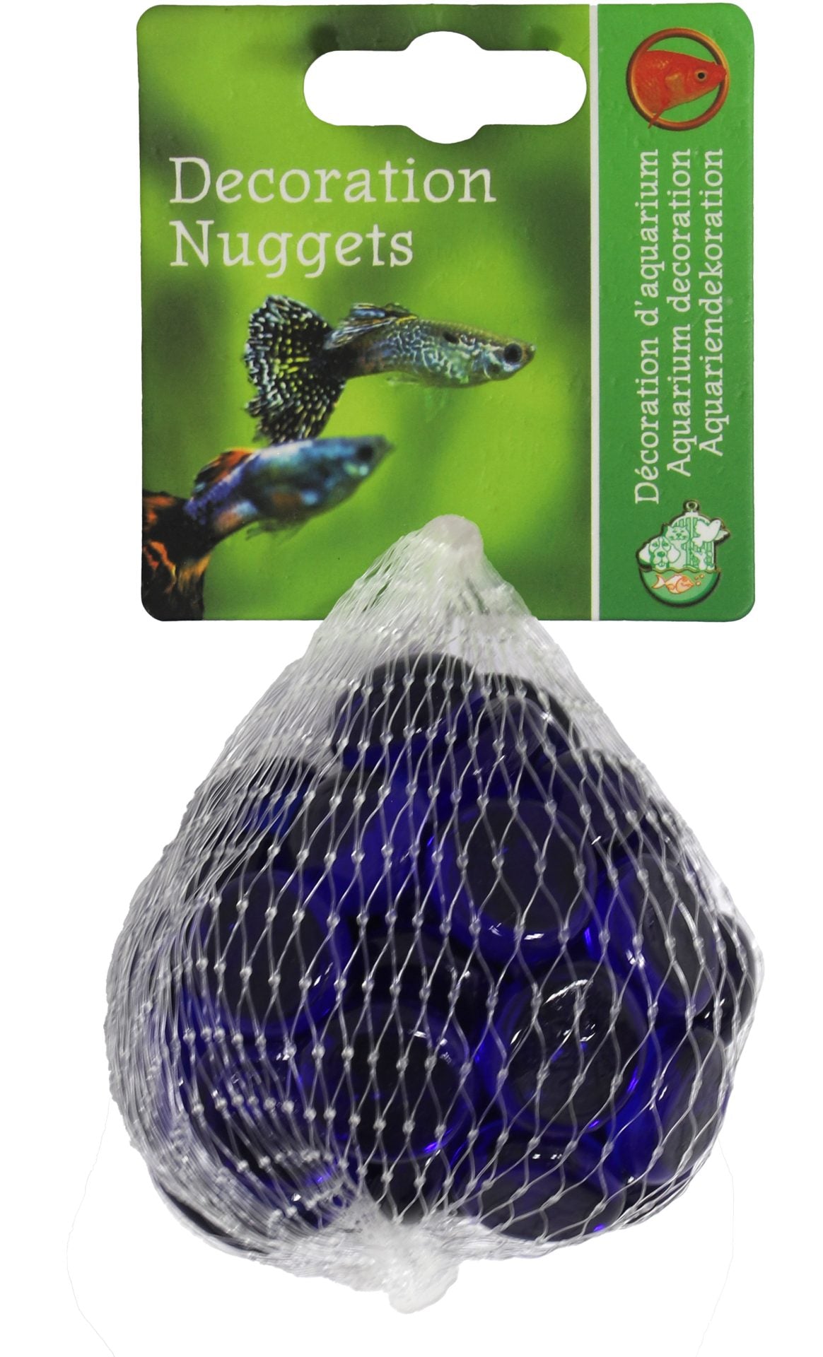 Boon aqua deco nuggets net a 250 gram donker blauw
