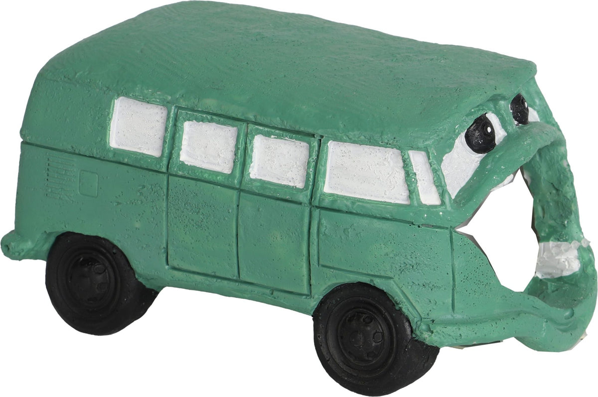 Boon aqua deco ornament bus groen 6cm
