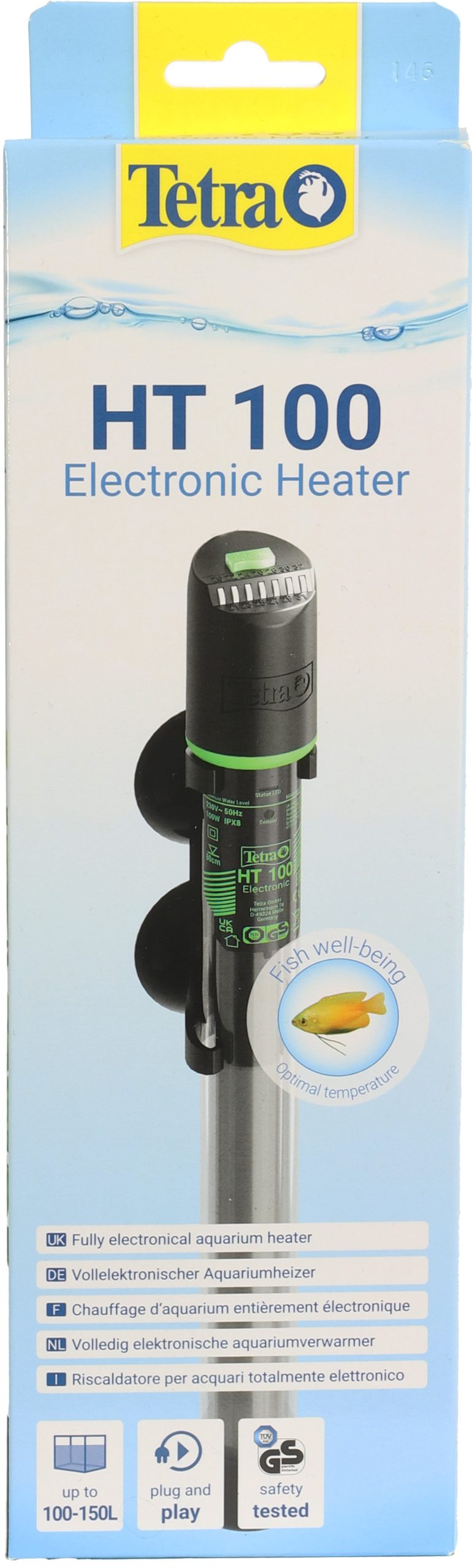 Tetra onderwatercombinatie HT 100 electronic