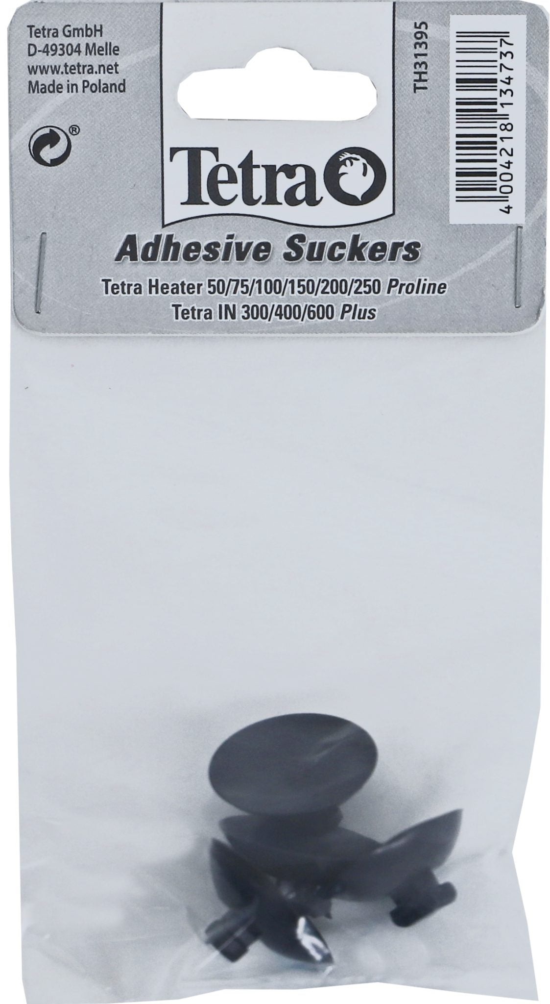 Tetra zuigers IN300 plus/IN400 plus/IN600 plus set a 4 stuks.