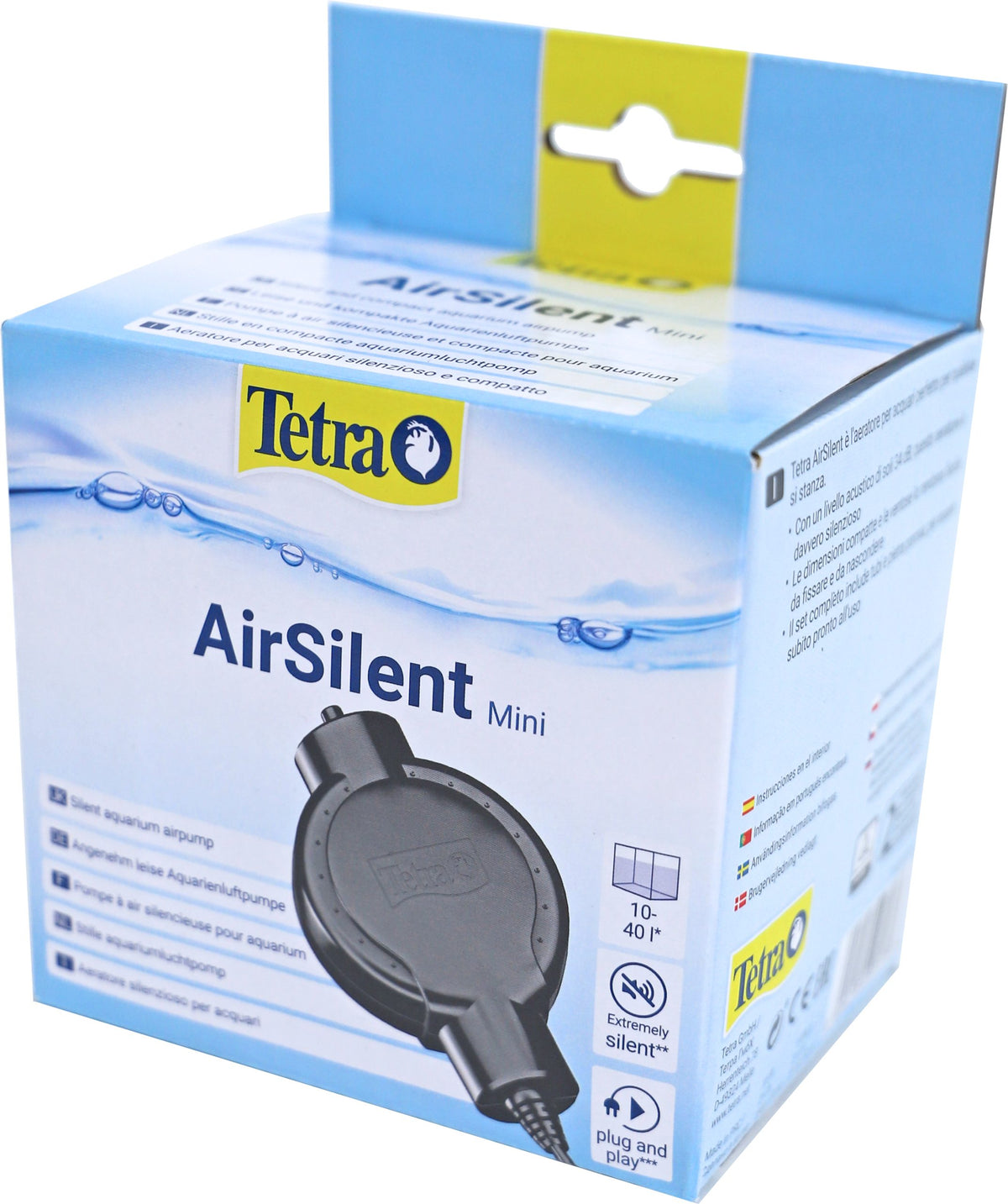 Tetra luchtpomp AirSilent, maxi.