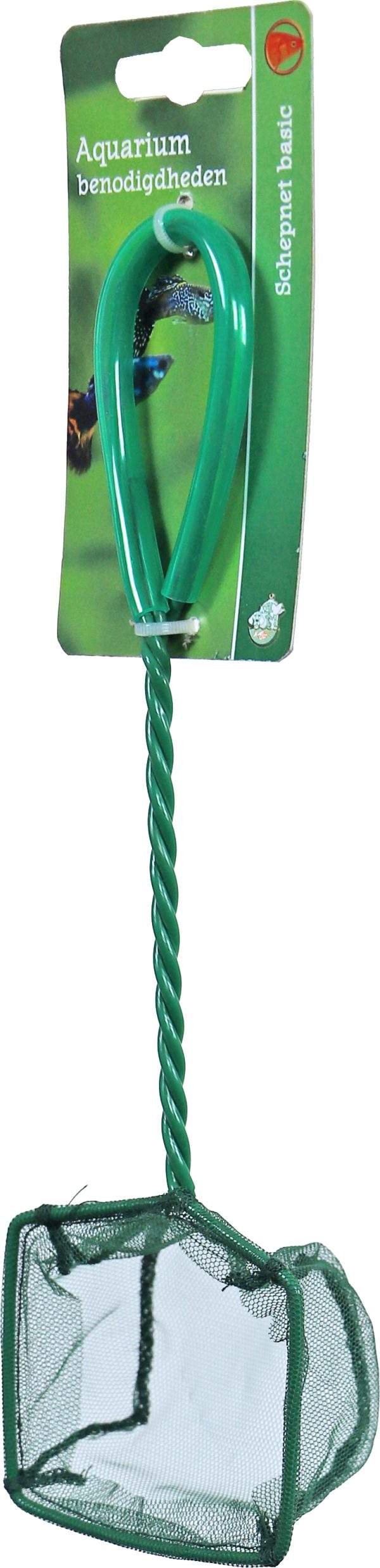Boon schepnet nylon groen, 8 cm.