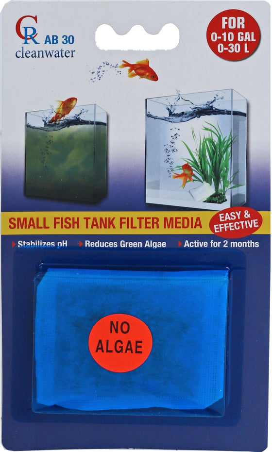 Clean water AB30 op blistercard voor viskom.