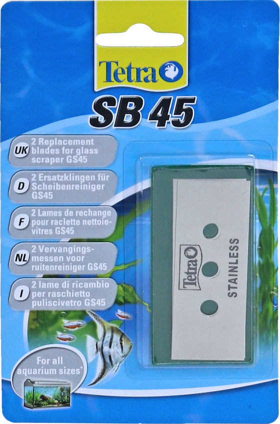 Tetra vervangingsmesjes voor GS45, pak a 2 stuks.