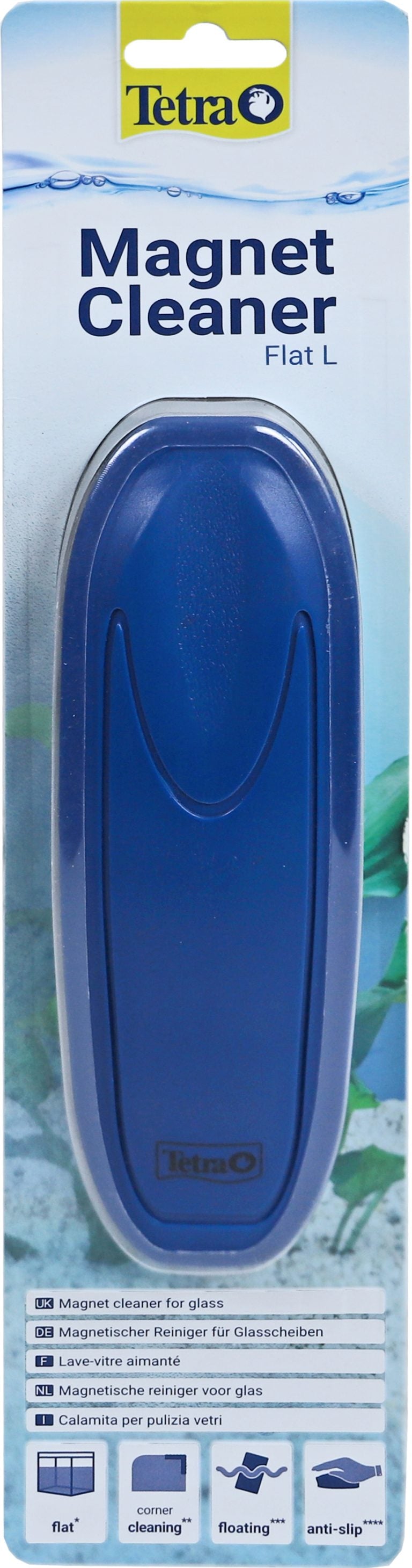 Tetra magnet cleaner flat, L. (drijvend)