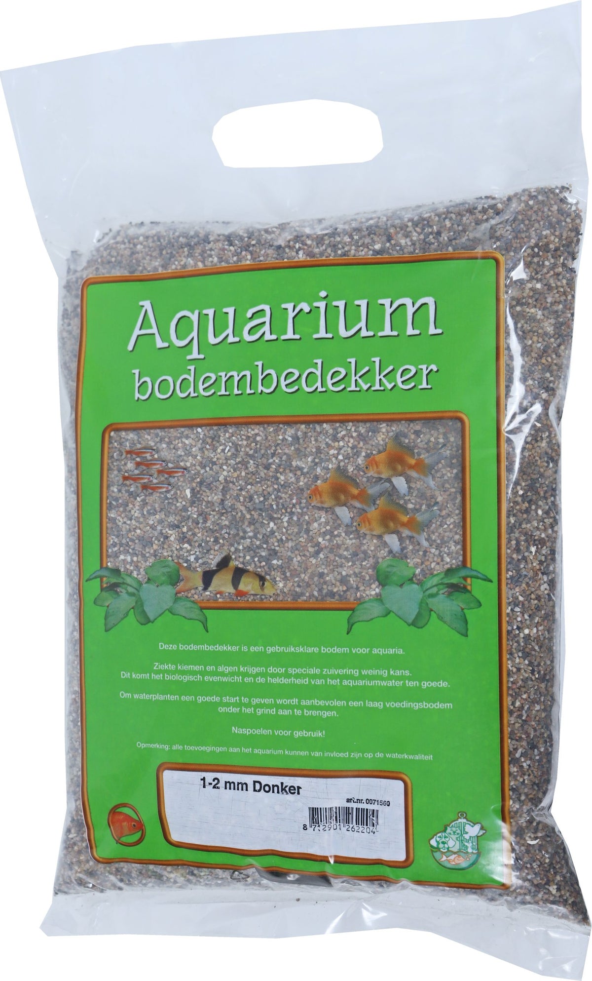 Boon Aqua Deco grind donker 1-2, zak a 8 kg.