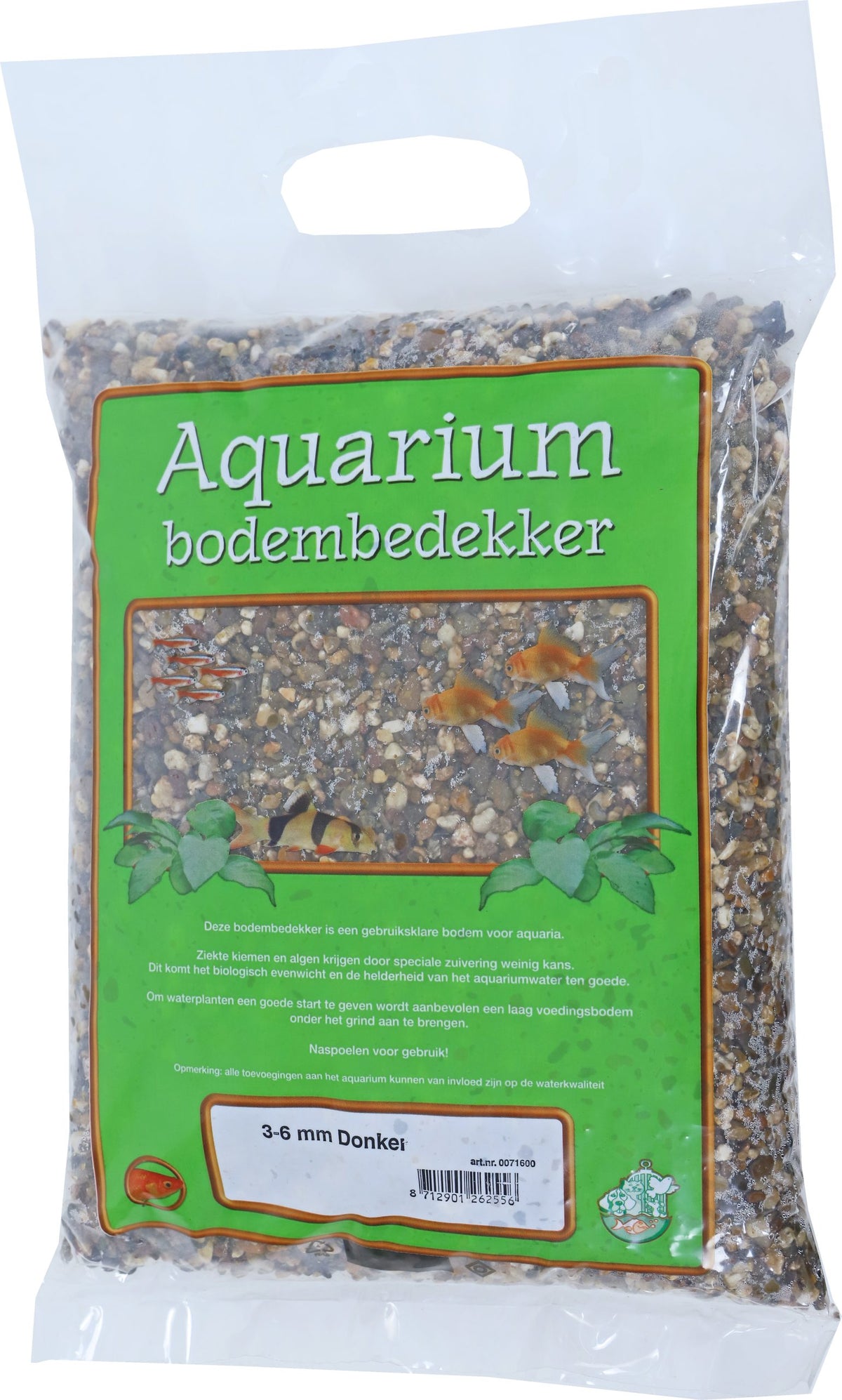 Boon Aqua Deco grind donker 3-6, zak a 8 kg.