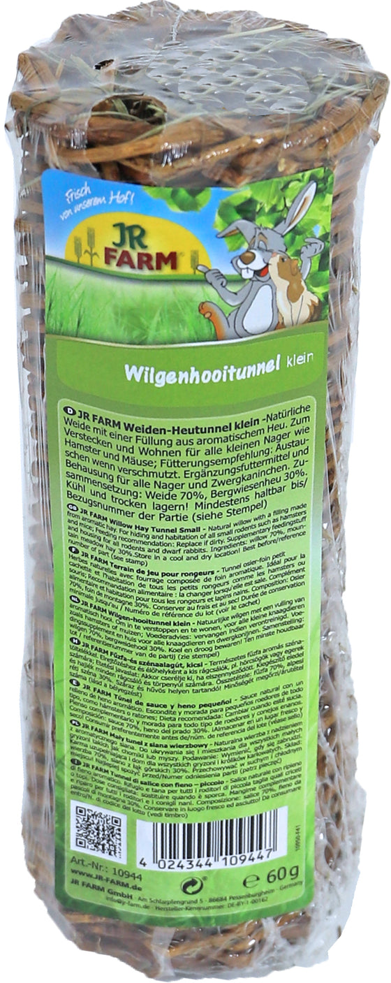 JR Farm knaagdier wilgen/hooitunnel klein, 60 gram. 10944