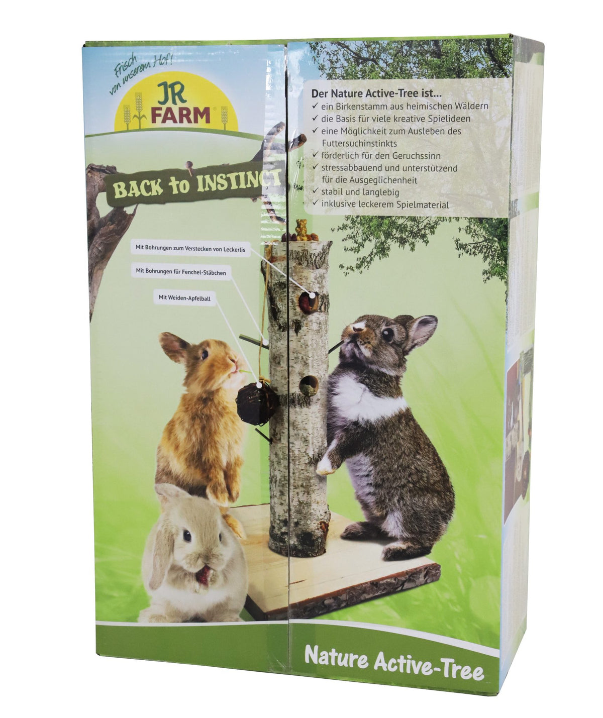 JR Farm knaagdier activiteitenboom, 58 cm. 21444