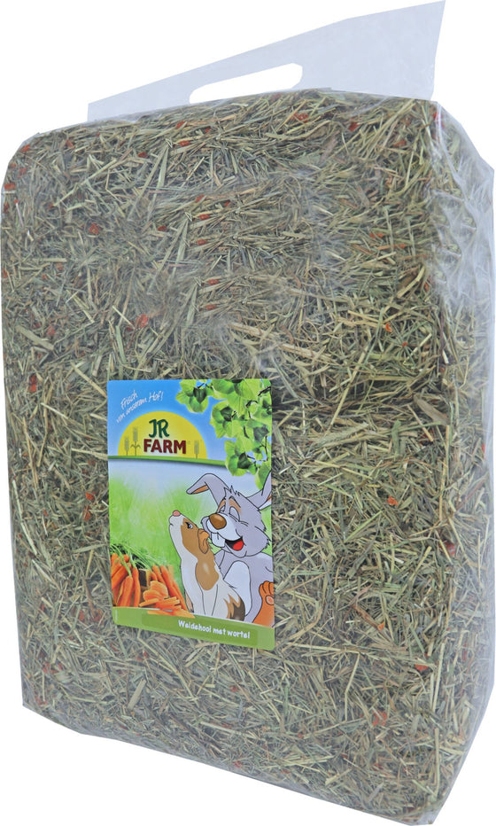 JR Farm knaagdier weidehooi met wortel, 1.5 kg. 10281