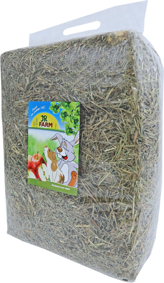 JR Farm knaagdier weidehooi met appel, 1.5 kg. 10282