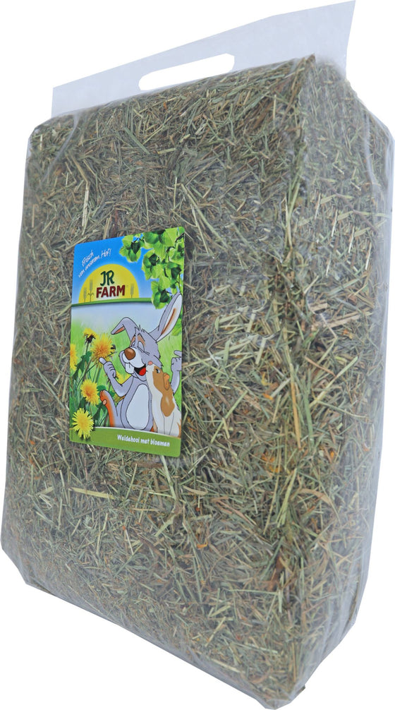 JR Farm knaagdier weidehooi met paardenbloemen, 1.5 kg. 10279