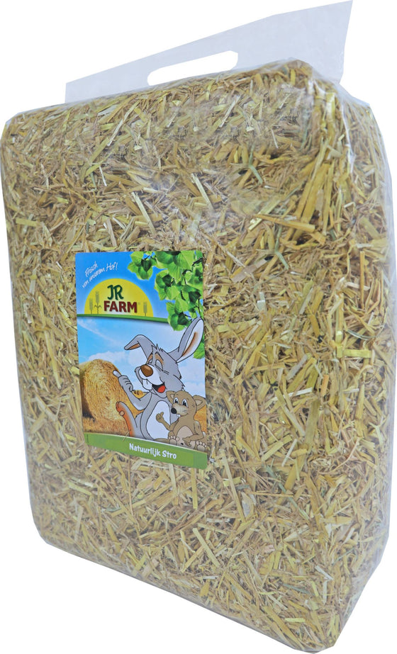 JR Farm knaagdier natuurlijk stro, 1 kg. 10964