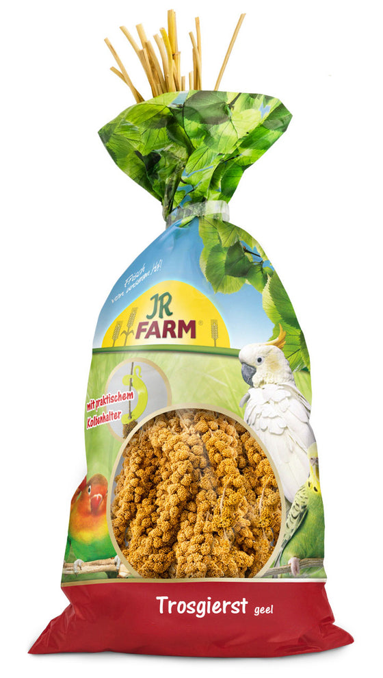 JR farm vogel trosgierst geel parkiet/grasparkiet 250 gram 02248