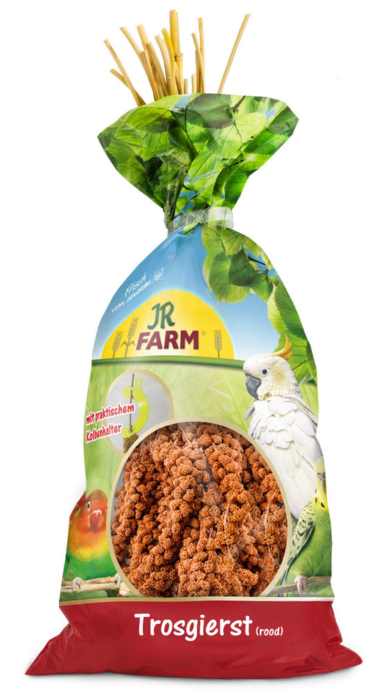 JR farm vogel trosgierst rood parkiet/grasparkiet 250 gram 02056
