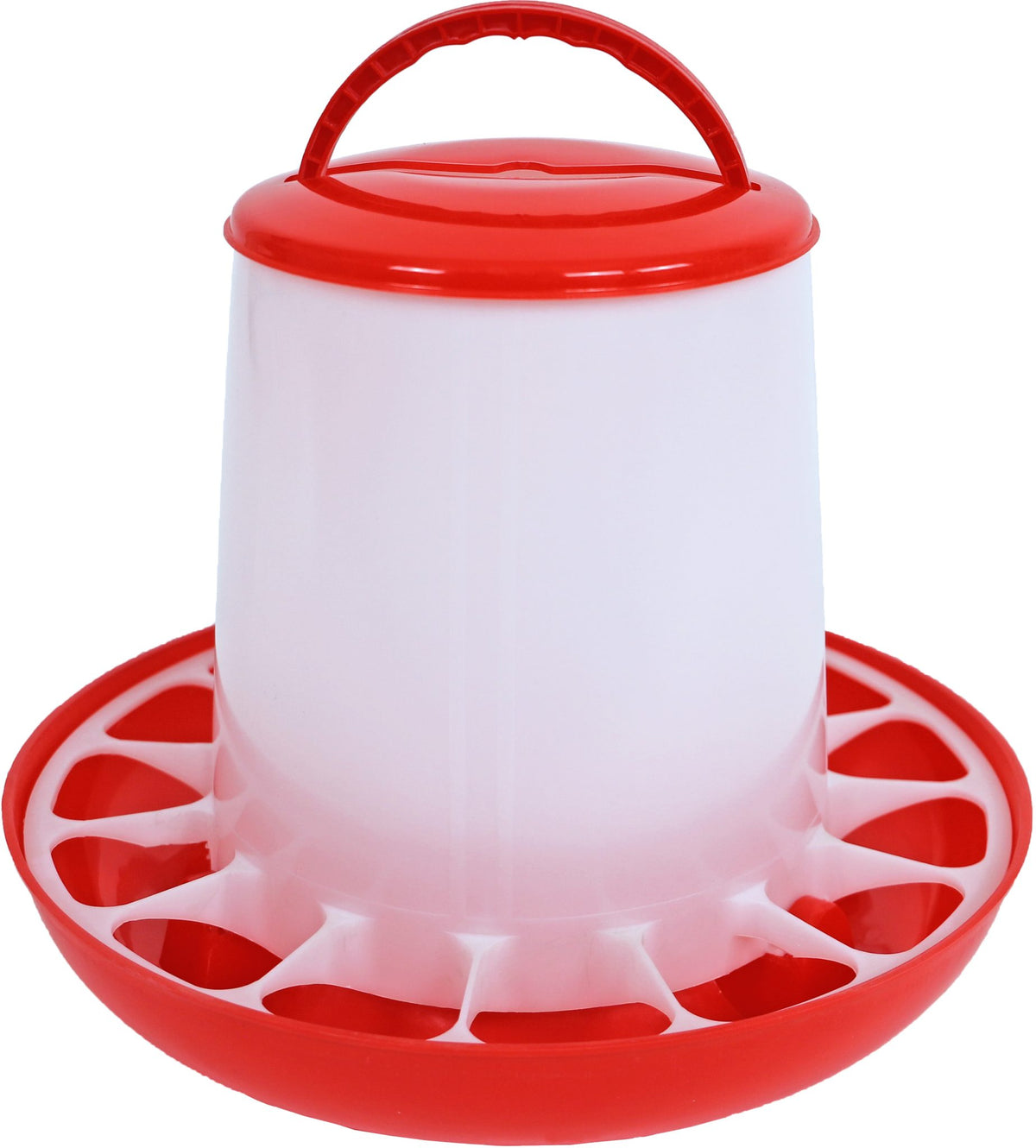 Voerfontein bajonet/hangbaar plastic, 9 kg.