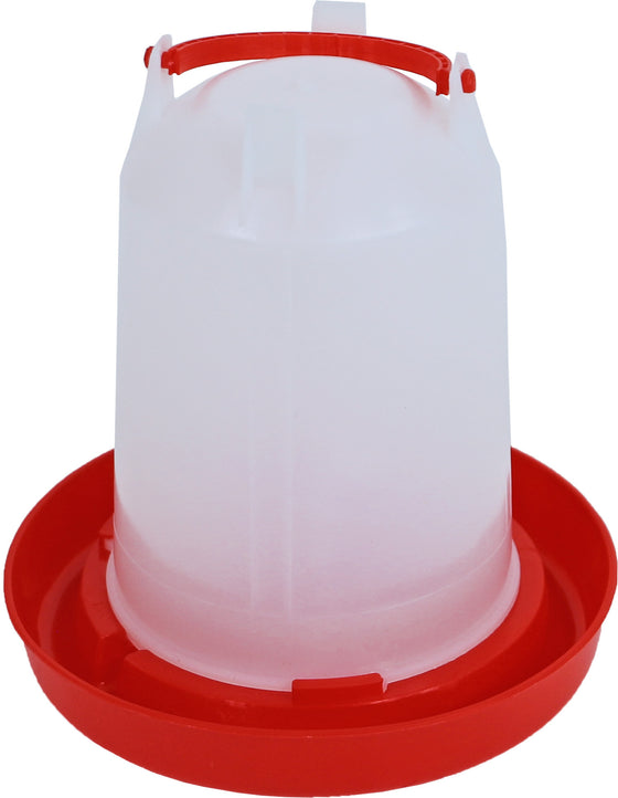 Drinkfontein bajonet/hangbaar plastic, 1.5 liter.