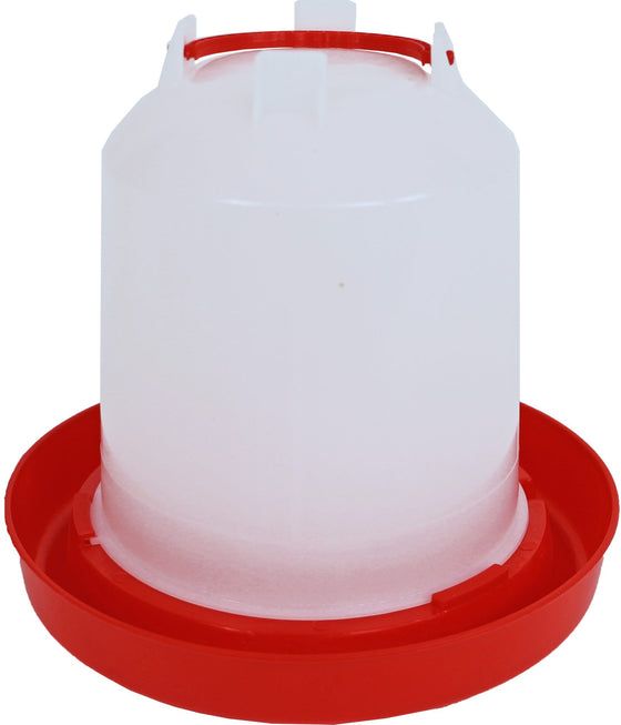 Drinkfontein bajonet/hangbaar plastic, 6 liter.