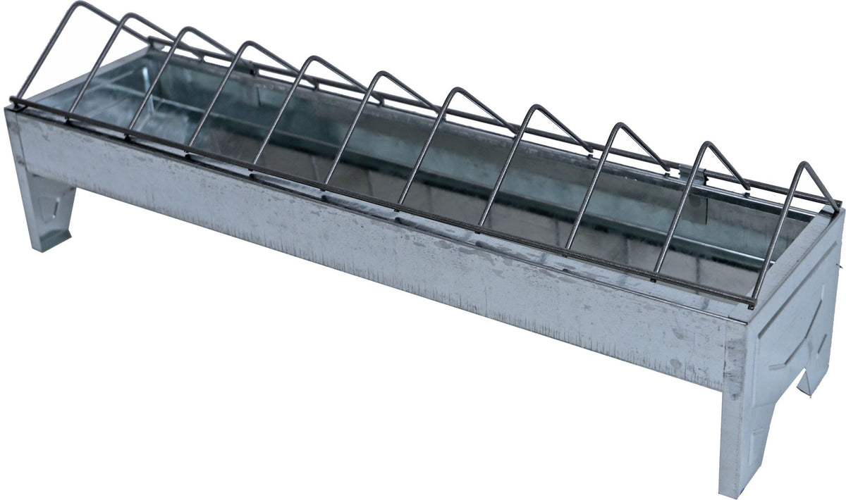 Kippenbak lang metaal, 50 cm.