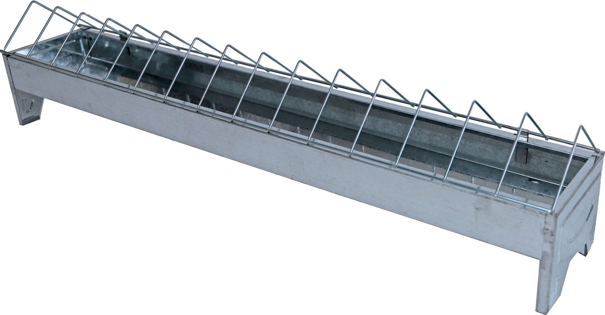 Kippenbak lang metaal, 75 cm.