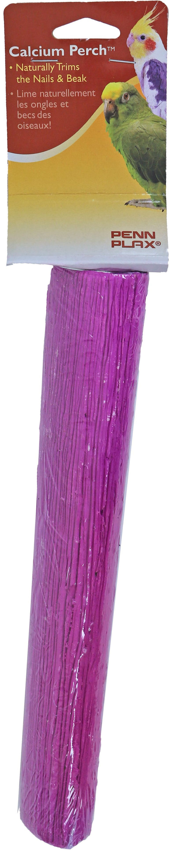 Penn Plax zitstok calcium met klem, 30 cm.