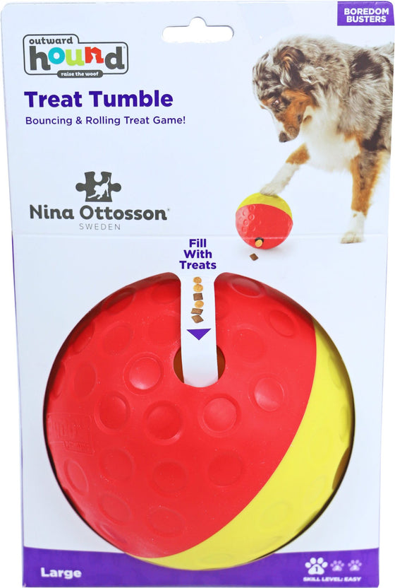 Nina Ottosson treat tumble, large. (Ø 13,5 cm)