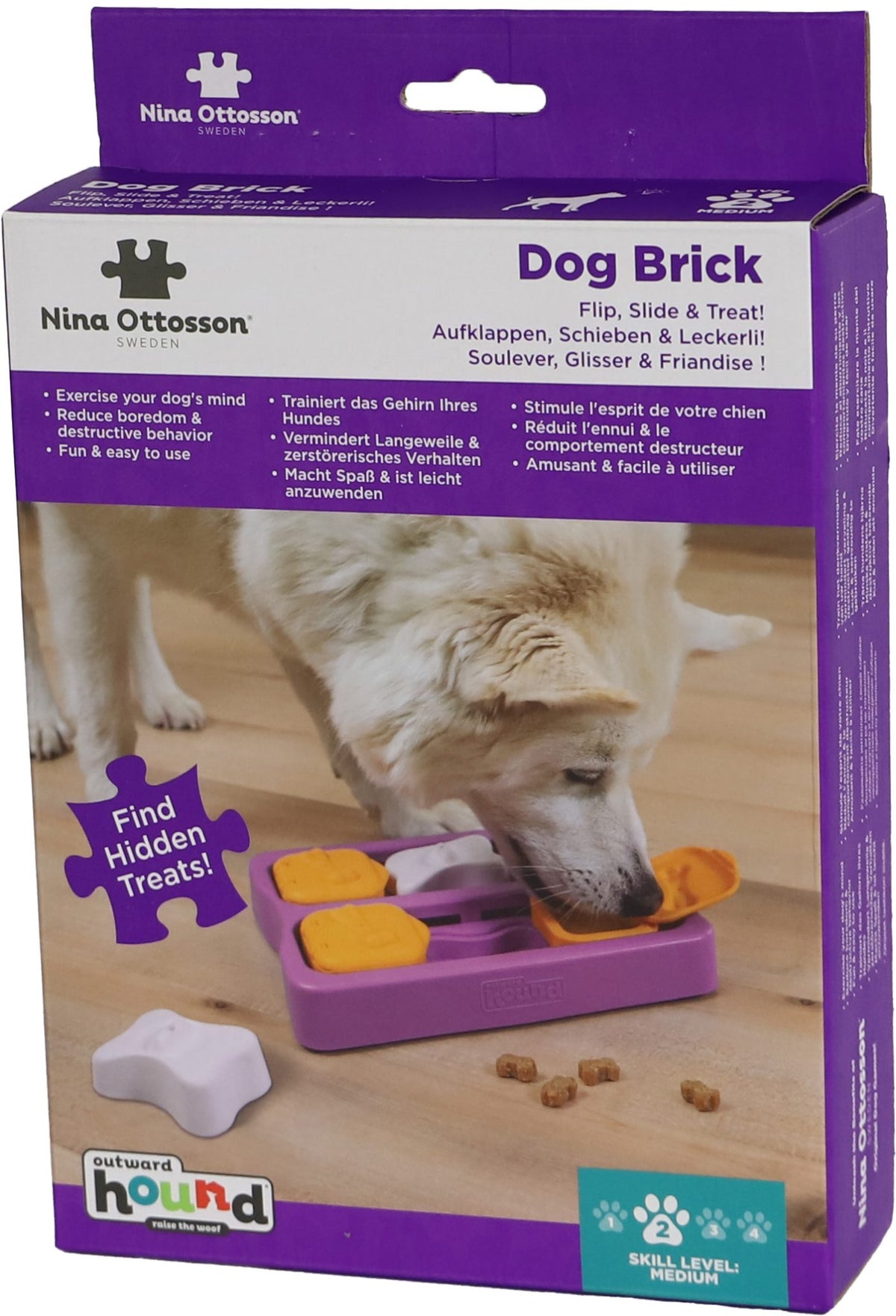 Nina ottosson hondenspel dog brick small