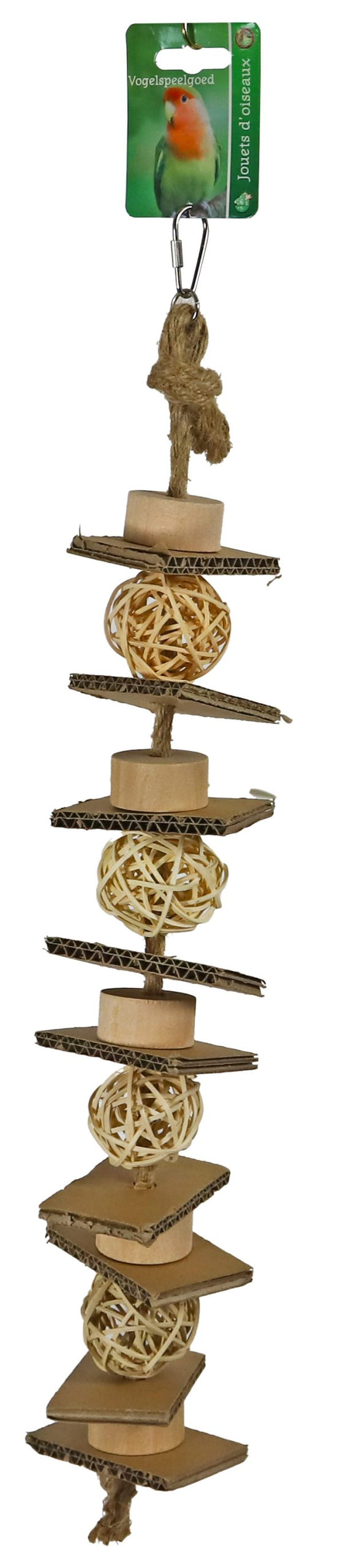 Boon slingertouw rotan + karton + hout 50cm