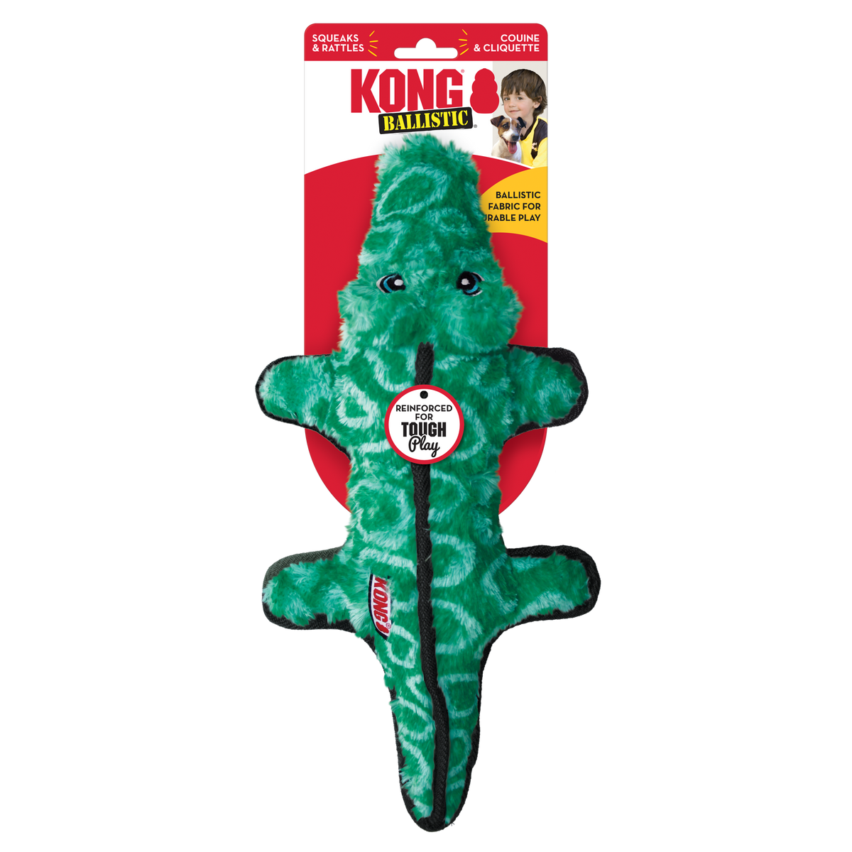 Kong hond ballistic alligator medium / large