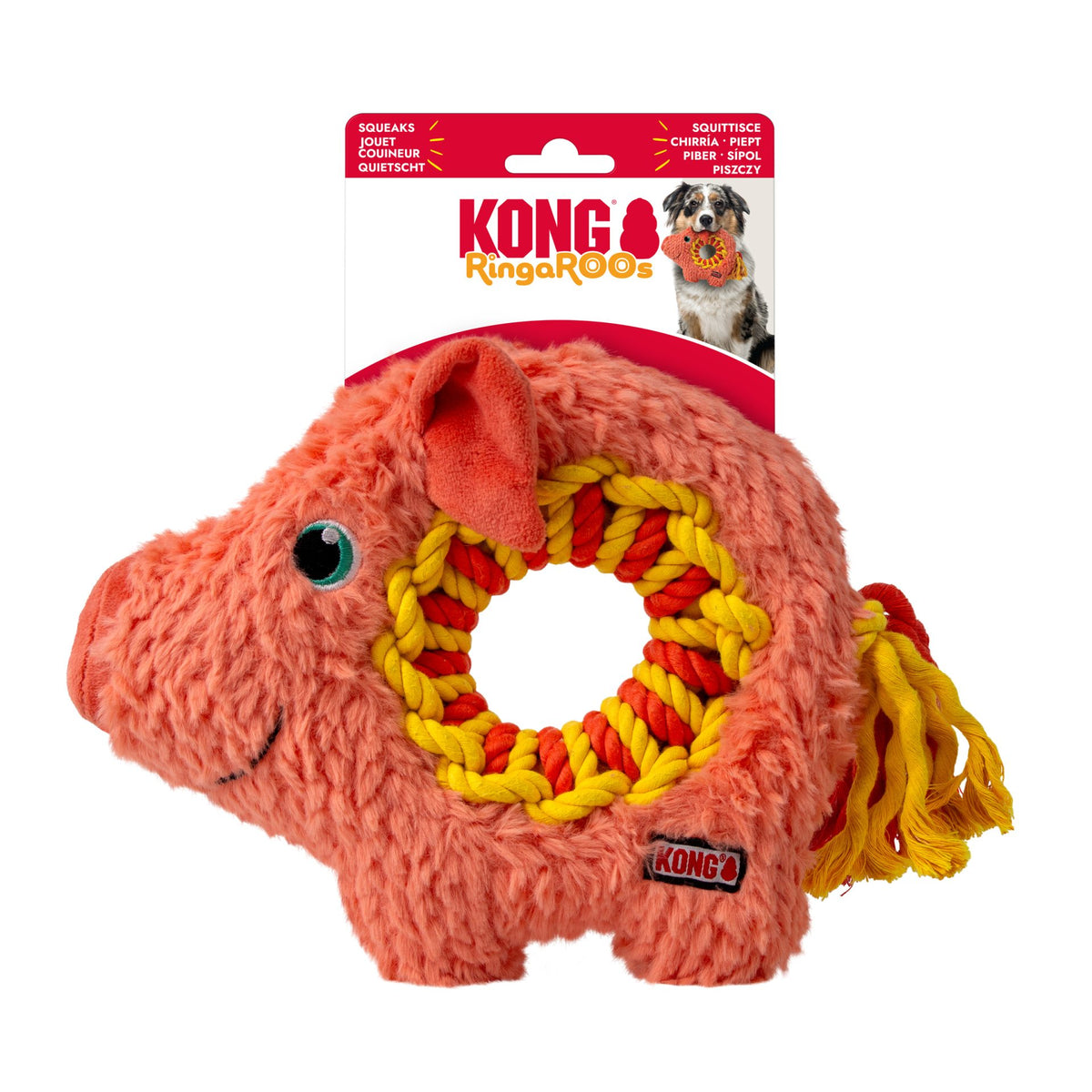 Kong hond ringaroos pig medium