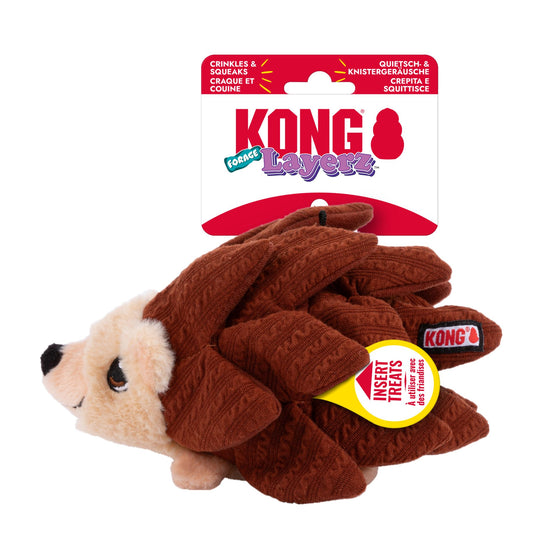 Kong hond layerz forage hedgehog medium