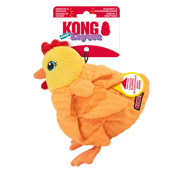 Kong hond layerz forage hen medium