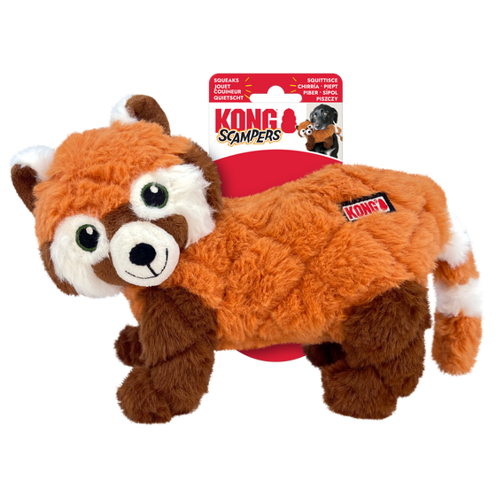 Kong hond scampers red panda medium