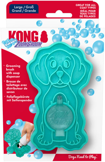 Kong hond zoomgroom bubbles large