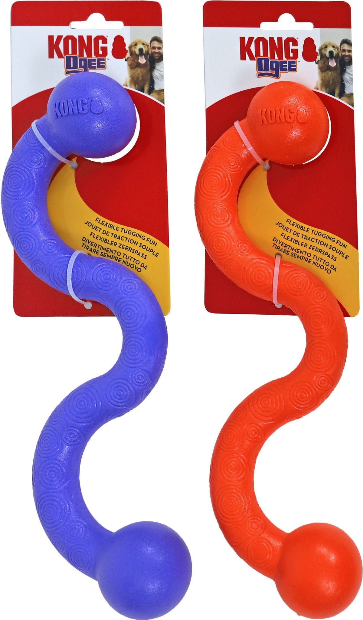 Kong hond Ogee stick assorti, medium.