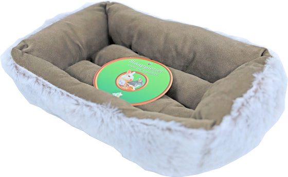 Knaagdier divan soft donkerbruin, 30×20 cm.