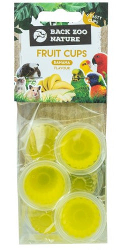 Back zoo nature fruitcup banana zak a 6 stuks