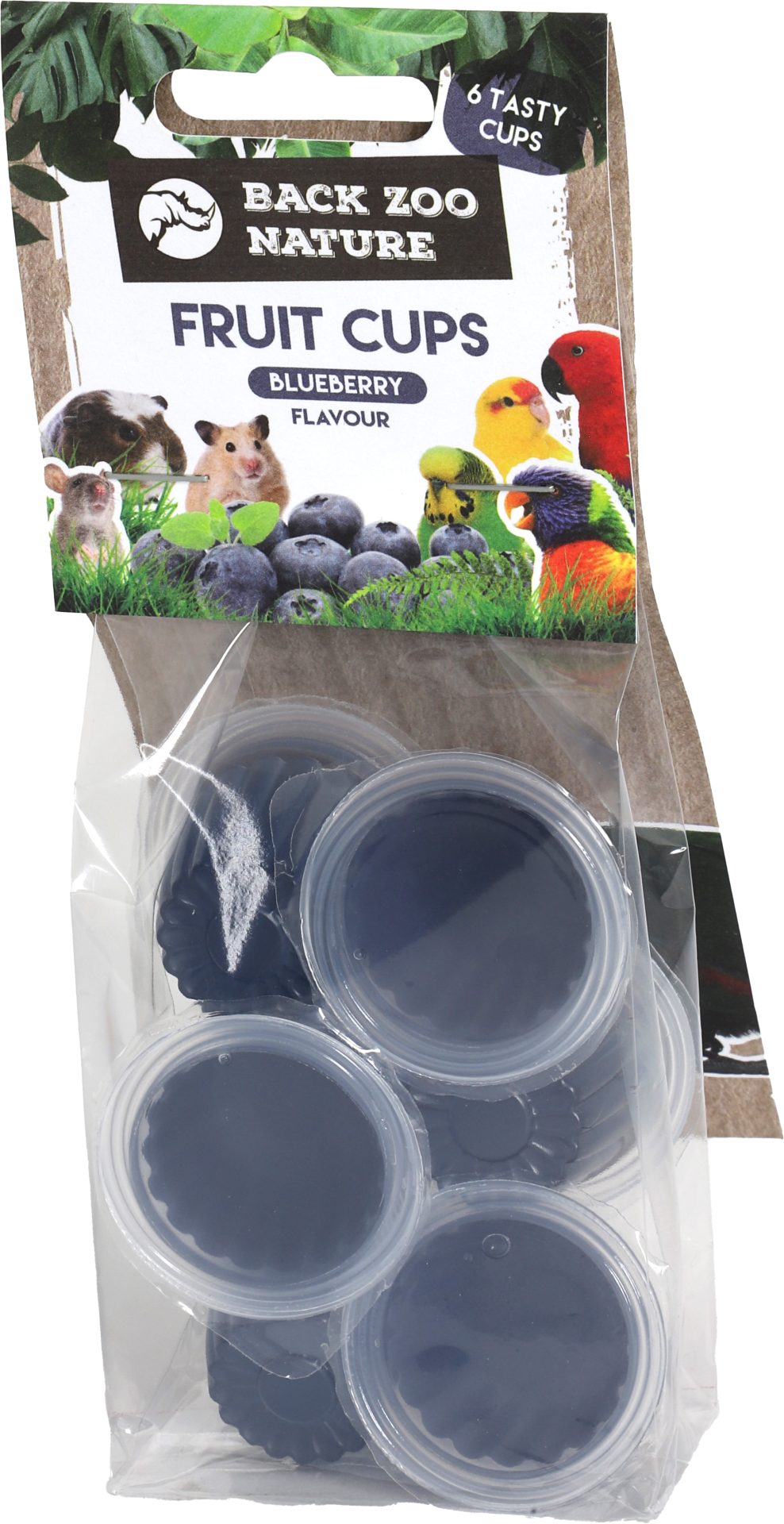 Back zoo nature fruitcup blueberry zak a 6 stuks