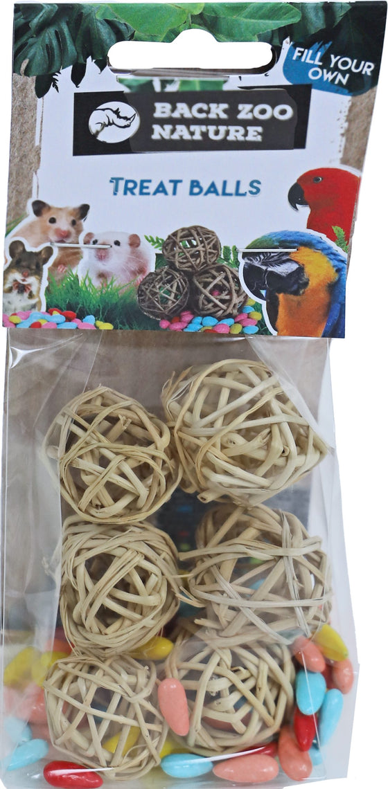 Back Zoo Nature treat balls met sunflower seed, zak a 6 stuks.